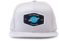 Park Tool HAT-10 Light Gray Snapback Hat -Castelli Wear Shop park tool light gray snapback hat 418711 12