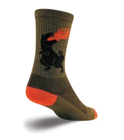 SockGuy Wool Socks (Dinosaur)